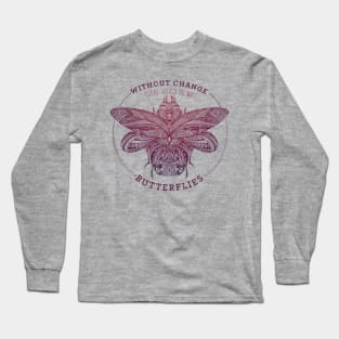 Butterfly - butterflies wings - vintage animals shirt Long Sleeve T-Shirt